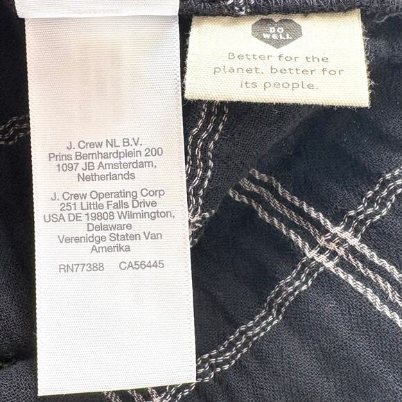 Madewell Oversized Ex Boyfriend Button Down Shirt Size XS Windowpane Classic - Picture 9 of 12